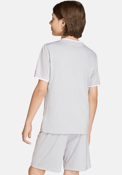 adidas PERFORMANCE ENTRADA26 JERSEY KIDS - Print T-shirt - grau/weiss — foto 2