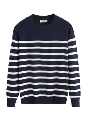 COL ROND - Pullover - bleu marine
