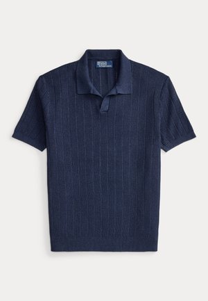Polo Ralph Lauren, POINTELLE LINEN SWEATER - Pólóing - newport navy