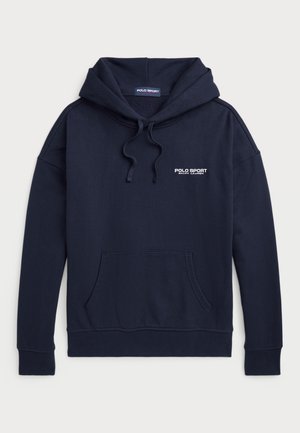 Polo Ralph Lauren RELAXED FIT POLO SPORT HOODIE UNISEX - Ikdienas džemperis - cruise navy