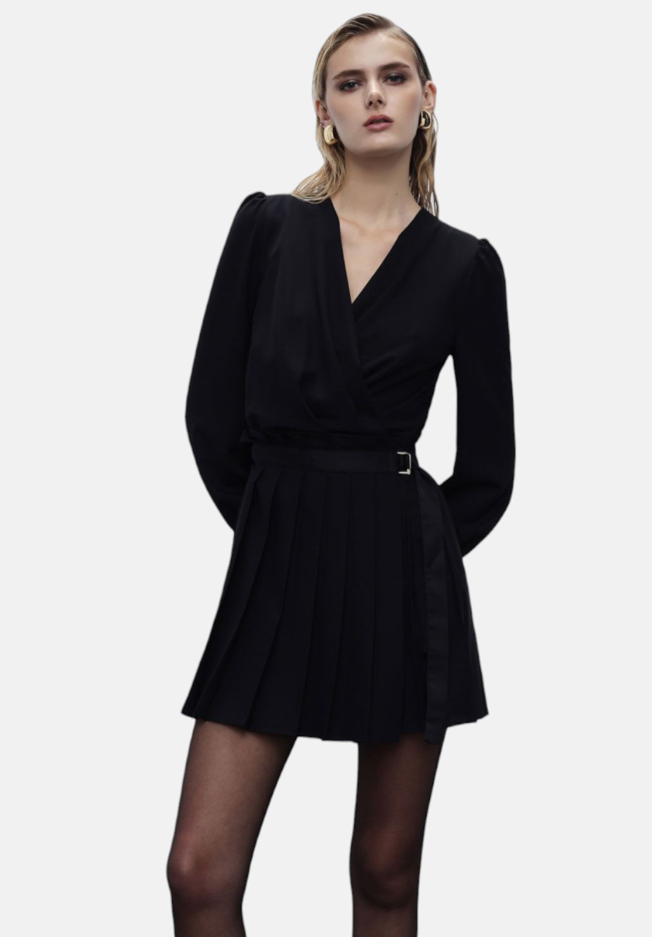 Imperial CORTO Vestito casual nero