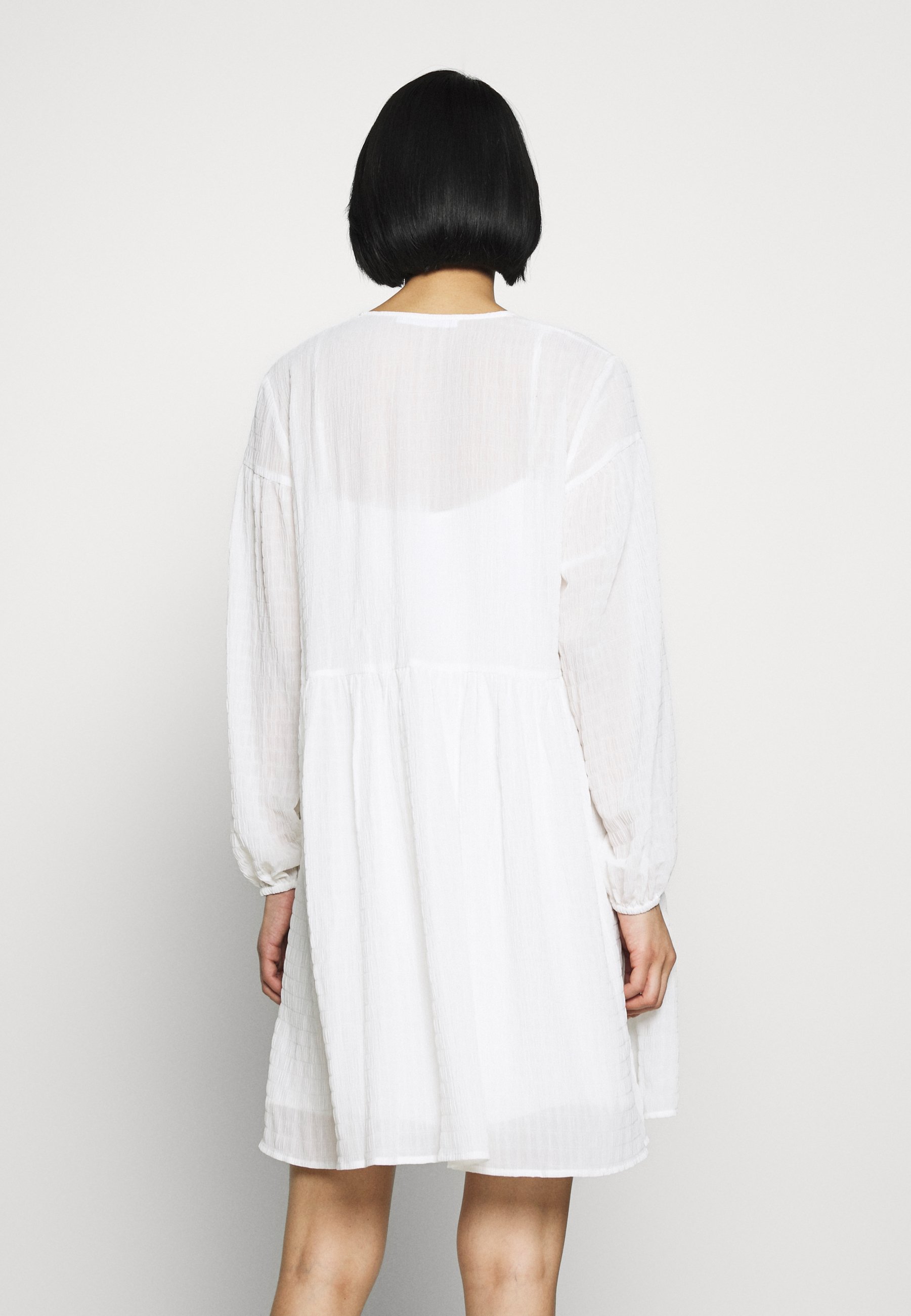 Samsøe Samsøe JOLIE DRESS Kjole clear creamoffwhite Samsøe Samsøe JOLIE DRESS Kjole clear creamoffwhite