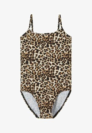 LEOPARDENPRINT - Swimsuit - black