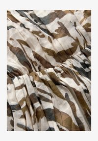 Wybrany, cream and brown zebra animal print