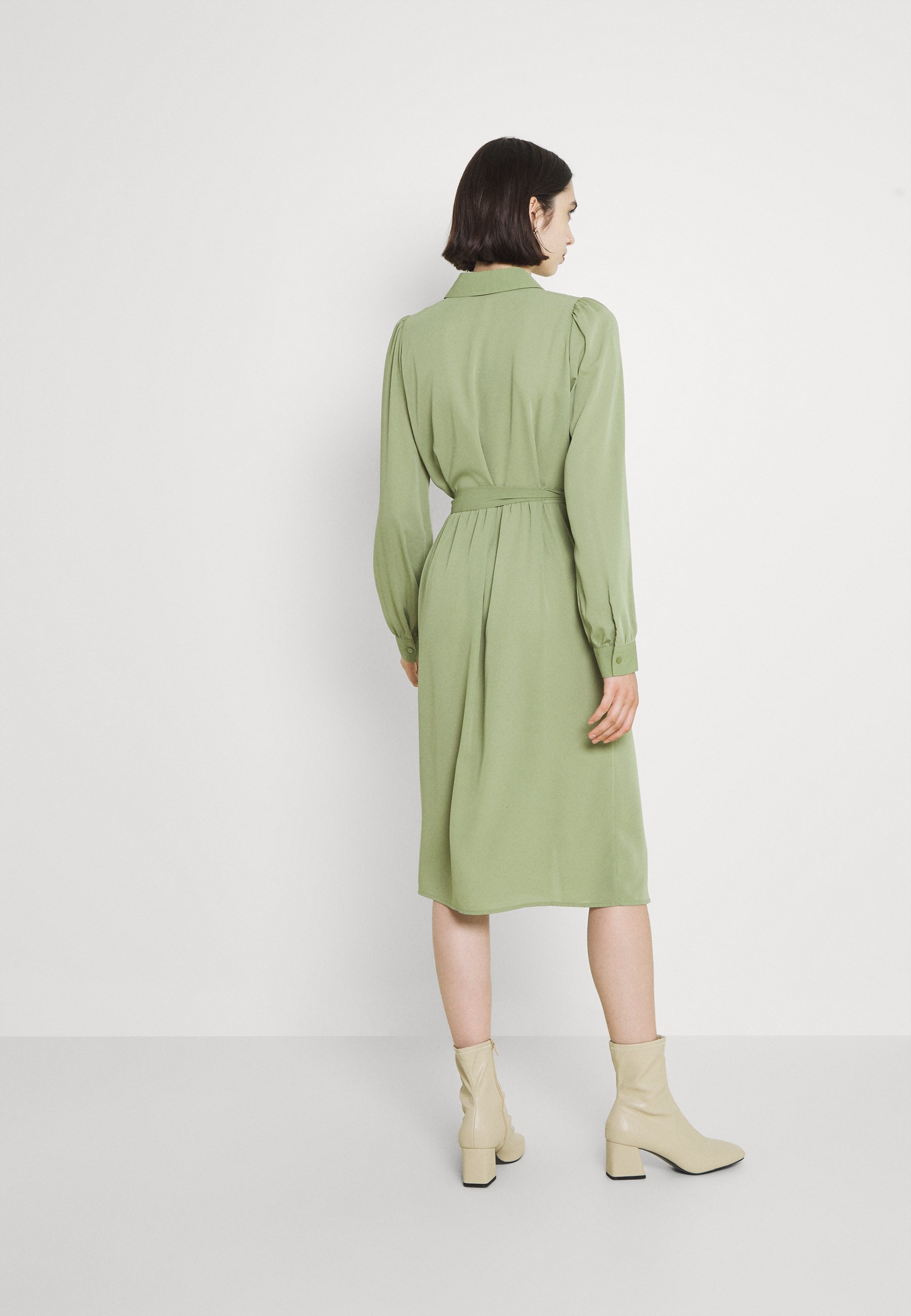Damen VMVEGA CALF SHIRT DRESS - Blusenkleid Damen VMVEGA CALF SHIRT DRESS - Blusenkleid