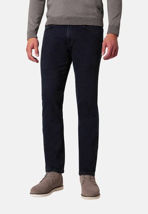 RANDO - Jeans Slim Fit - blue black stonewash