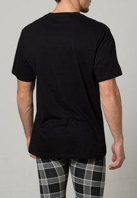 TOM TAILOR LUCKY 2 PACK - Camiseta de pijama - black