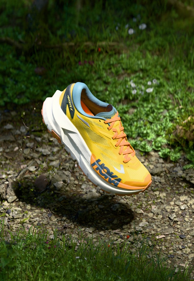 HOKA - MAFATE X - Trail running shoes - zest/mountain fog, Enlarge