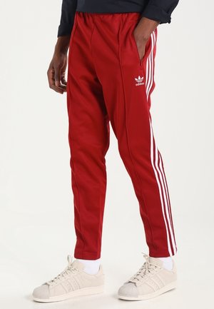 Tracksuit bottoms - dark red