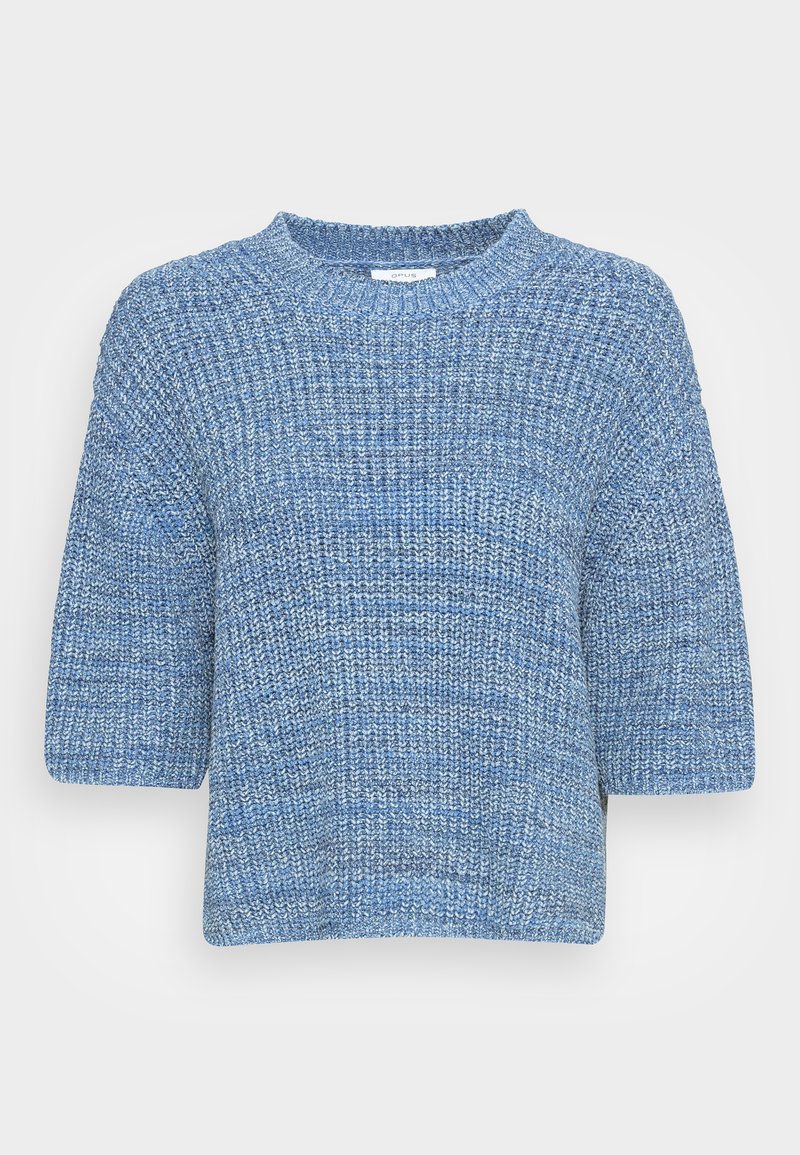 Damen Strickjacken | Opus PADMY MOULINÉ Strickpullover like water/blau - ZP91570 Damen Strickjacken | Opus PADMY MOULINÉ Strickpullover like water/blau - ZP91570