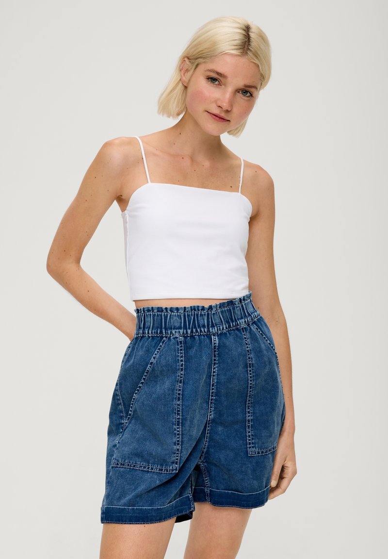 Short En Jean Forever 21 Taille 28 - Denim Léger Vieilli - Neuf Avec Étiquettes
