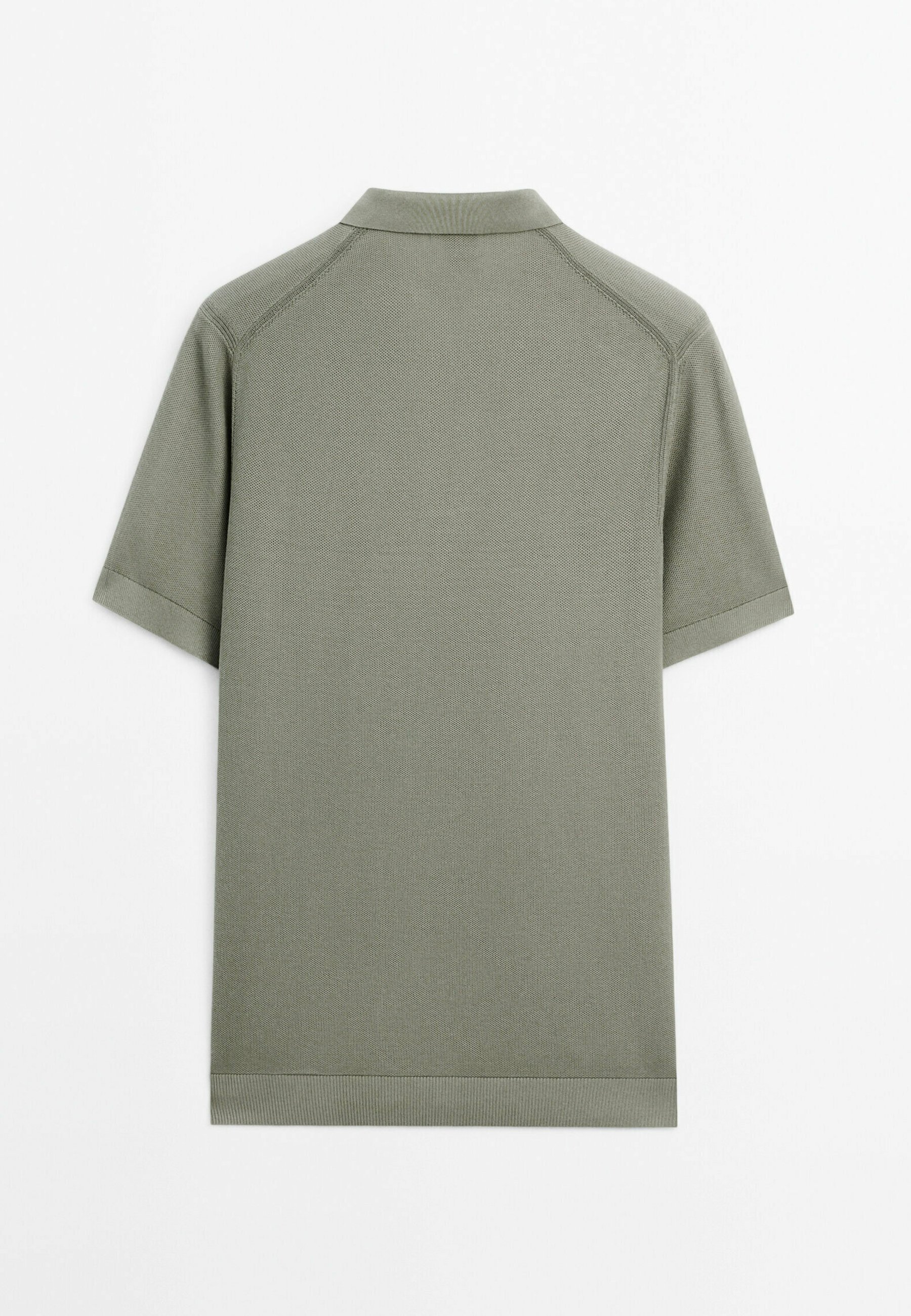 ★Massimo Dutti★ Short sleeve micro textured polo shirt 00998206523-c.jpg?ts=1751894616998