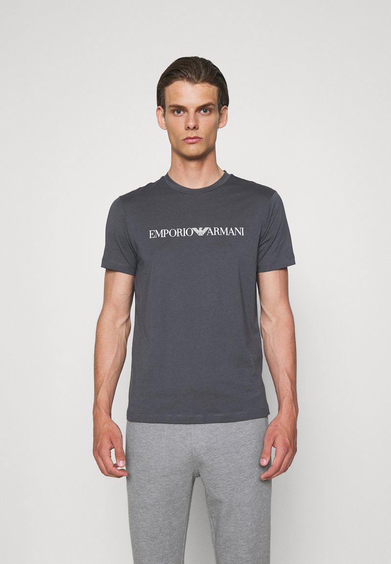 Emporio Armani T-shirt estampada - carbone