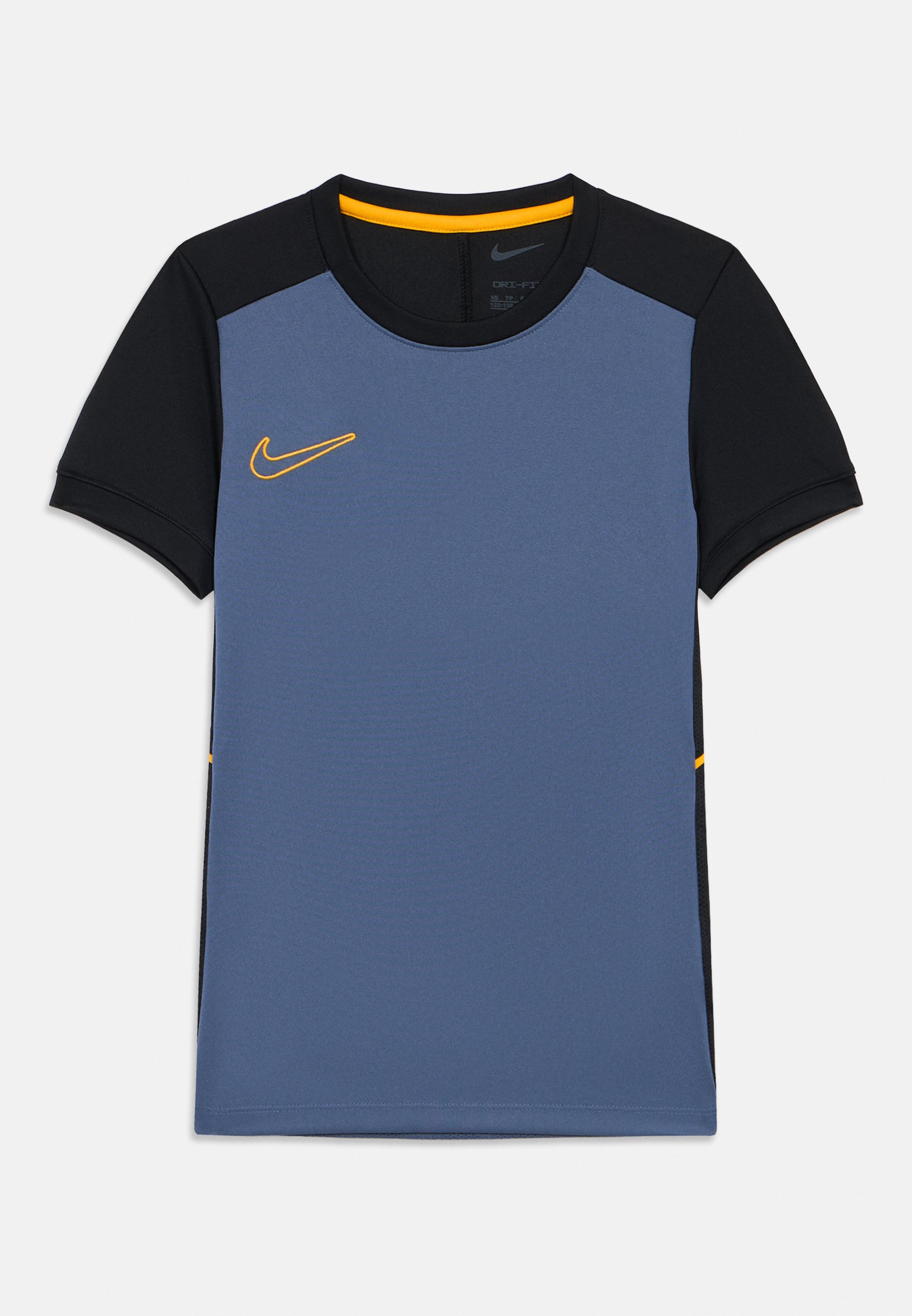 black and university gold nike shirt