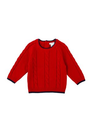 TRENZAS - Jersey de punto - rojo