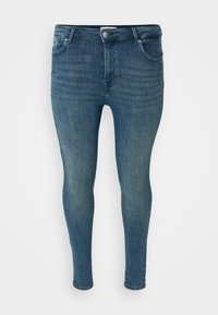 CARPOWER MID PUSHUP - Jeans Skinny Fit - special blue grey denim