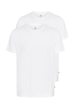 JERMANE 2-PACK - T-Shirt basic - white