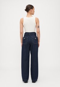 Gina Tricot Petite Wide Leg - rinse