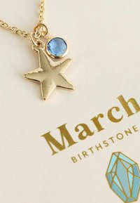 Next BIRTHSTONE - REGULAR FIT - Halskæder - gold tone march