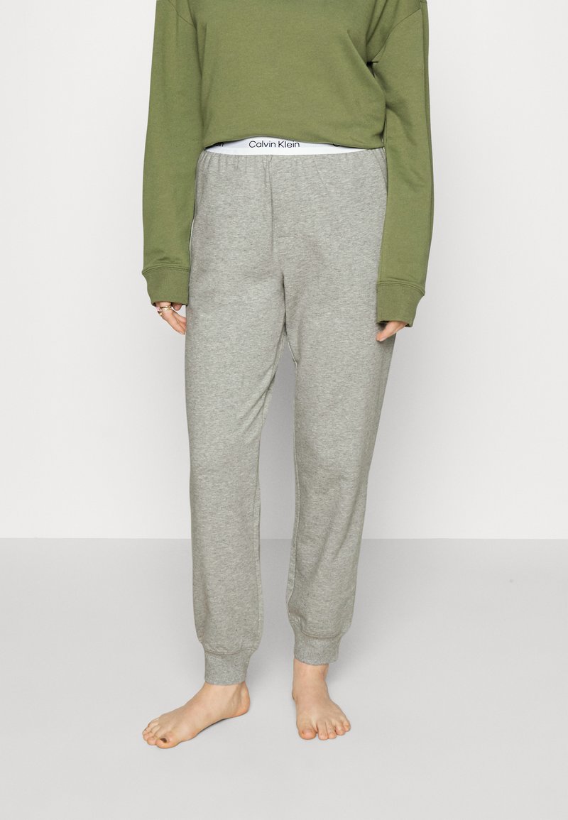Calvin Klein Underwear JOGGER MODERN COTTON - Pyjamasbyxor - grey heather