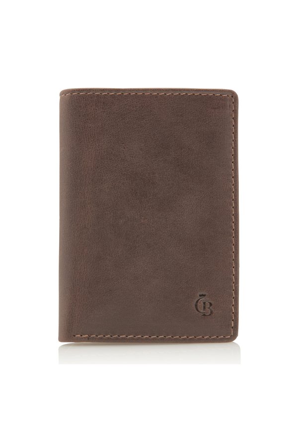 Visitenkartenetui - mocca