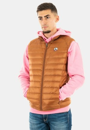 TOM - Waistcoat - brown