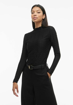 Long sleeved top - black beauty