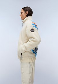 Napapijri FIEMME - Fleecová bunda - off-white
