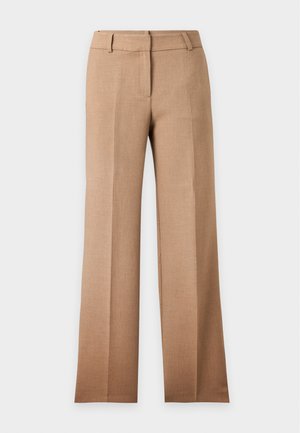 Selected, SLFRITA WIDE PANT - Kalhoty - camel