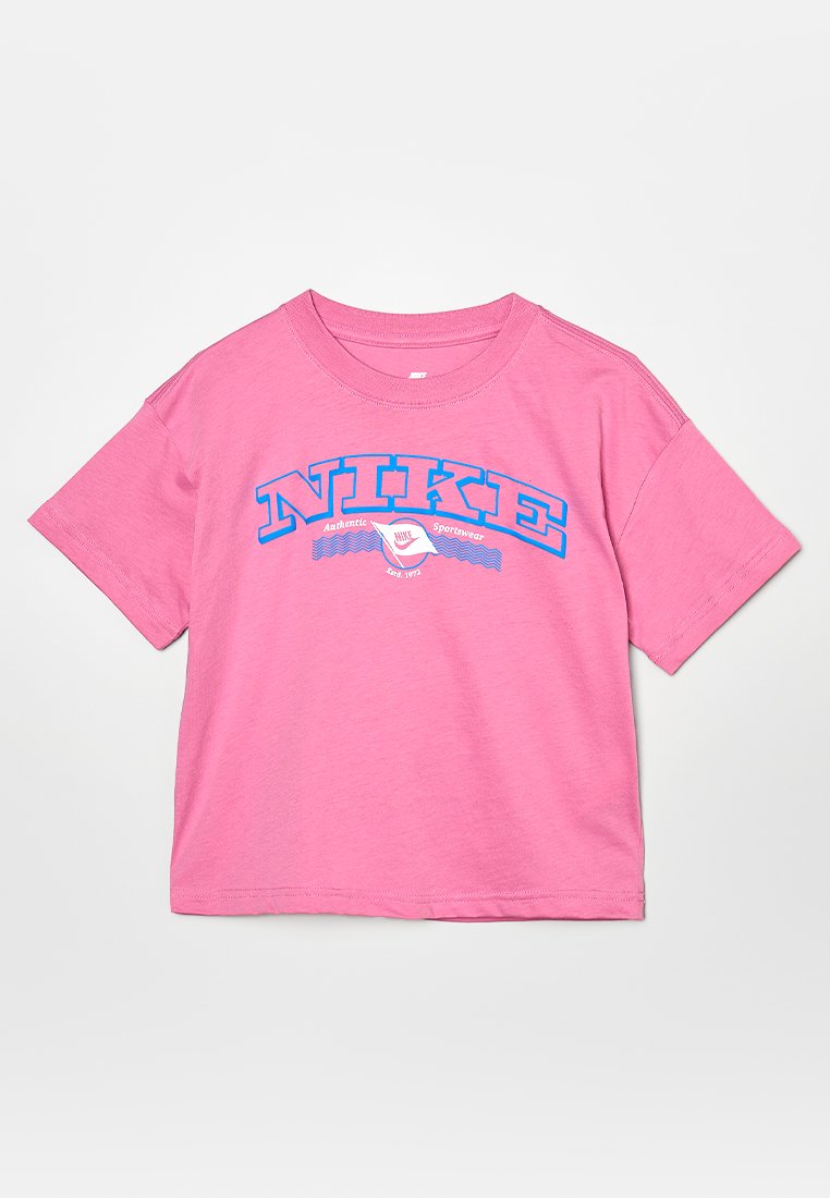 Nike Sportswear T-shirt print donkerroze