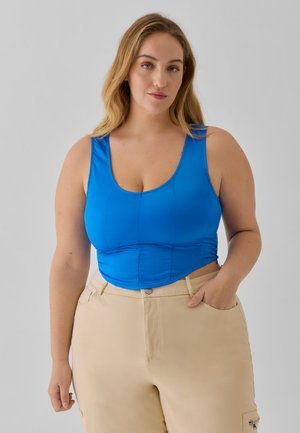 Vero Moda Curve VMJOANN - Μπλούζα - turkish sea