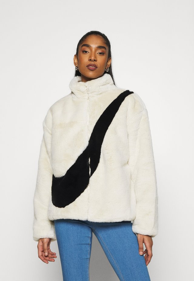 Winter jacket - fossil/black