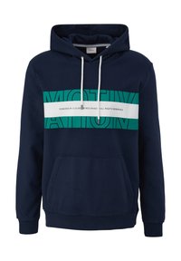 s.Oliver MIT LABEL - Kapuzenpullover - navy