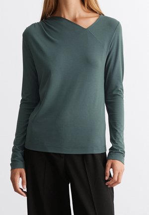 Marc O'Polo, T-shirt à manches longues - dark green