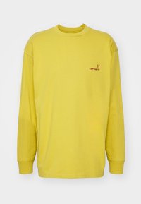 AMERICAN SCRIPT - Long sleeved top - golden olive