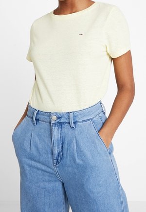 T-shirts basic - light yellow