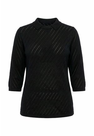 Ulla Popken, Strickpullover - black