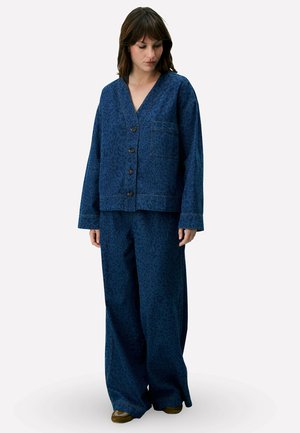 AZURE - Wide leg - bleu jean