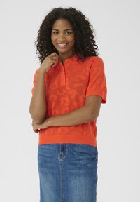 Kaffe - KAABELA  - Poloshirts - grenadine Miniaturebillede 1