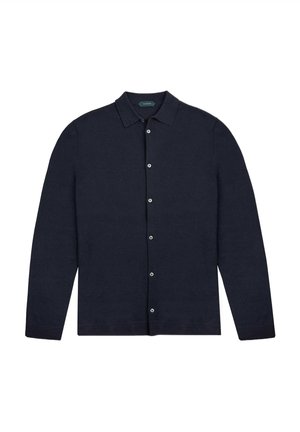 Slowear ZANONE-FLEXWOOL - Cardigan - blue melange