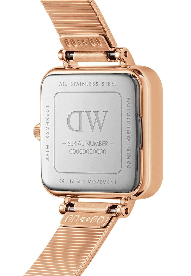 Daniel Wellington QUADRO STUDIO 22X22MM WATCH Watch rose