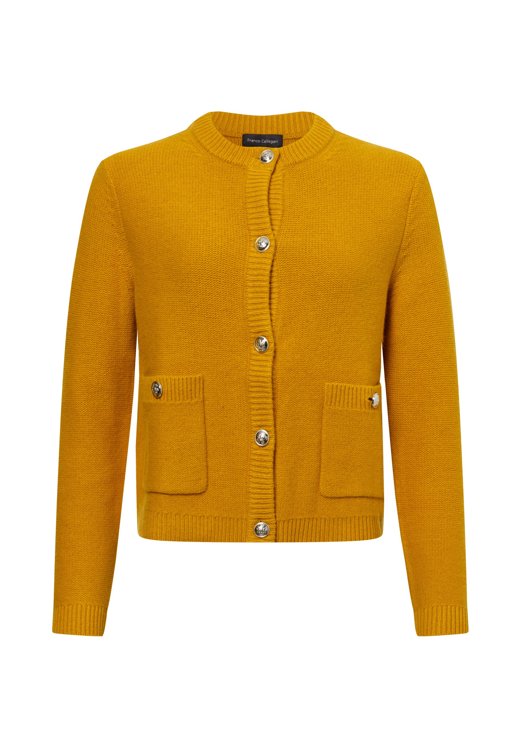 Wool Cecil Wollmantel Gelb Lange Strickjacke Cecil Gelbe