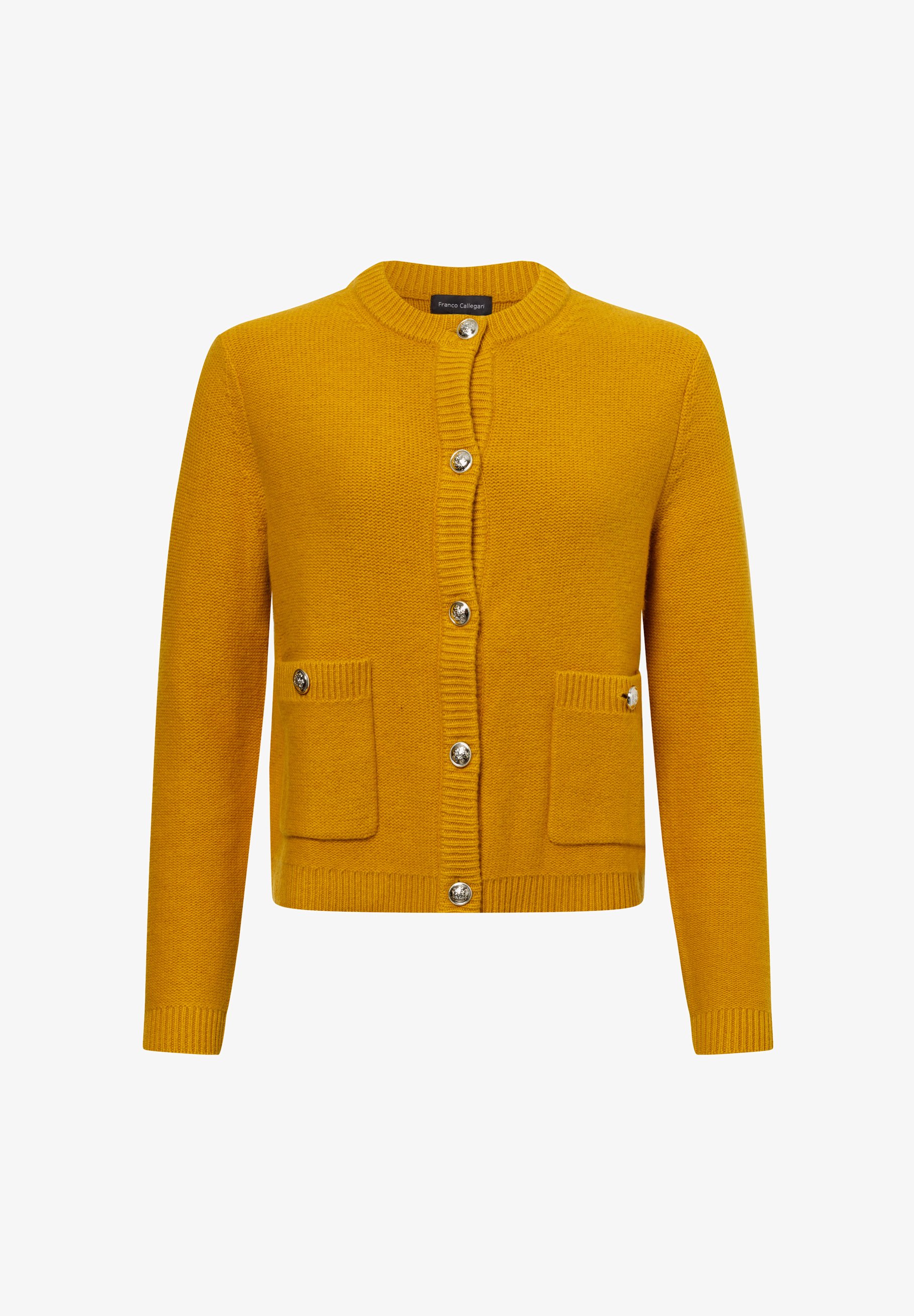 Gelb Cardigan Baumwolle Lang Sommercardigan Lang PetiteKnit Annas