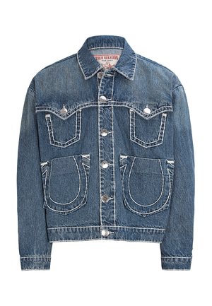 TRUE RELIGION JEANSJACKE OVERSIZED - Jeansjacke - blue