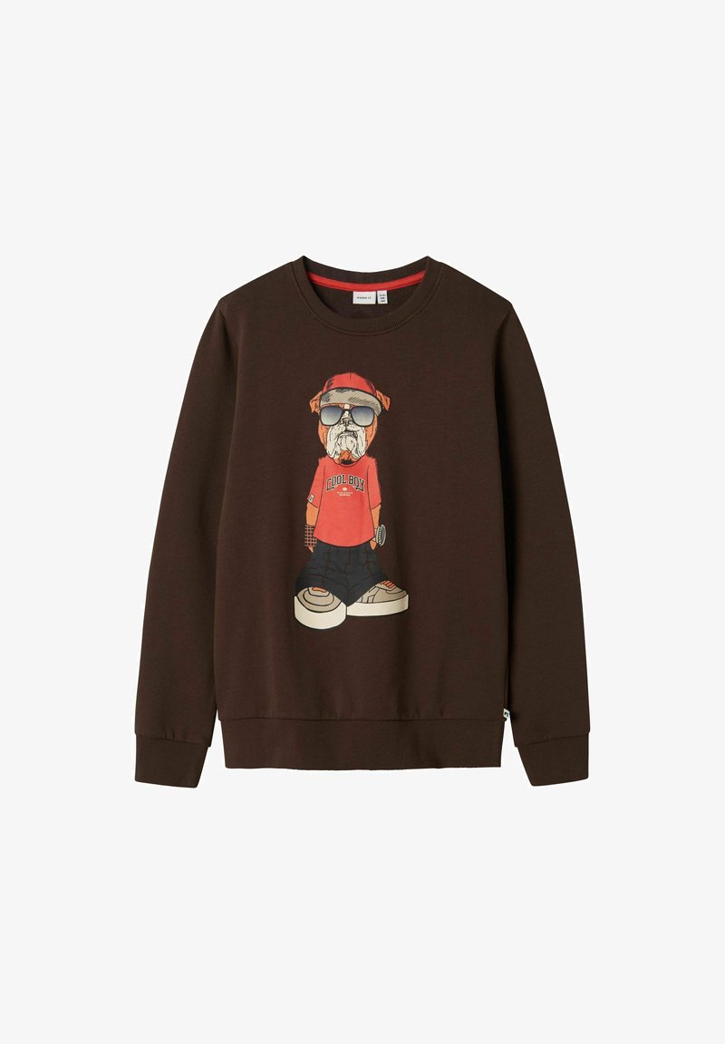 Name it NKMOKLOKKEN BRU BOX - Melegítőfelső - bracken