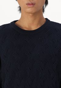 Selected SLHCALLIS CREW NECK NOOS - Πουλόβερ - sky captain