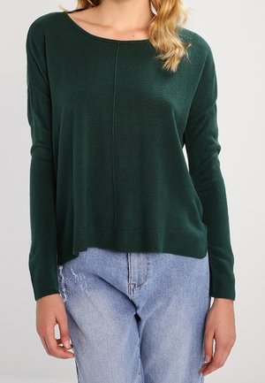 Strickpullover - dark green