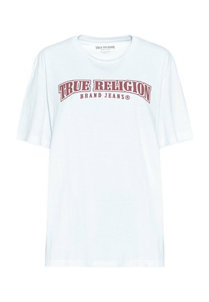True Religion, T-shirt con stampa - white