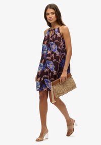 Superdry & Co CAMI - Complementos de playa - poppies batik blue