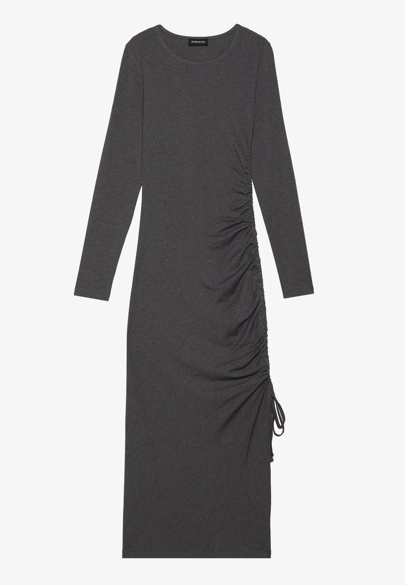 Even&Odd Jerseyjurk donkergrijs gemêleerd